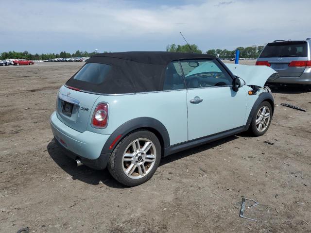 WMWZN3C55DT569039 - 2013 MINI COOPER BLUE photo 3