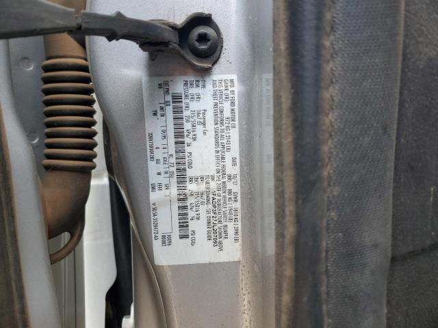 1FADP3F27JL207093 - 2018 FORD FOCUS SE 银色 照片 12