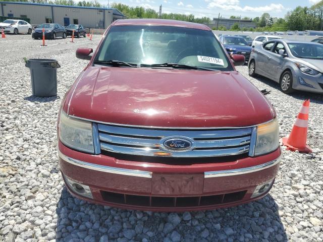 1FAHP23W79G120236 - 2009 FORD TAURUS SE BURGUNDY photo 5