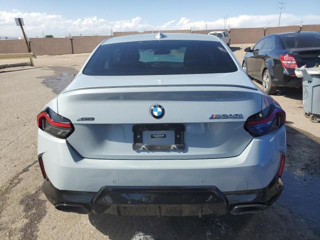 3MW53CM03N8C54420 - 2022 BMW M240XI SILVER photo 6