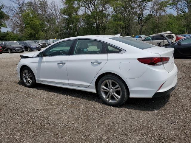 5NPE34AF1KH757101 - 2019 HYUNDAI SONATA LIMITED WHITE photo 2