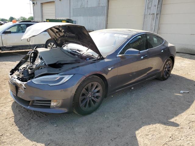 5YJSA1E21JF247150 - 2018 TESLA MODEL S Սև լուսանկար 1