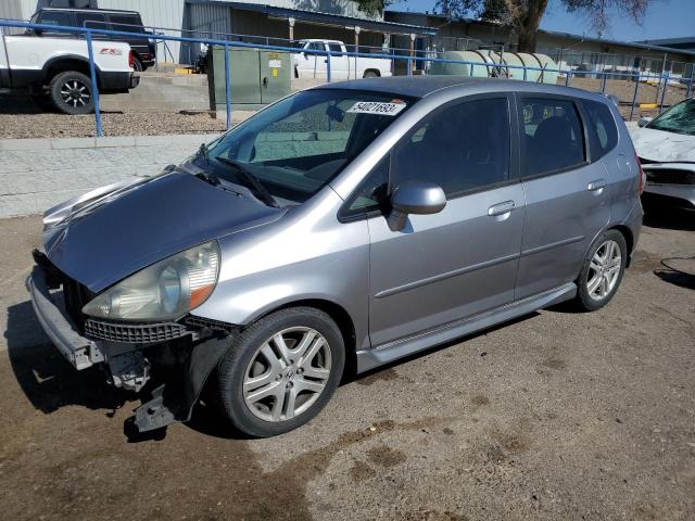 JHMGD38697S034819 - 2007 HONDA FIT S 银色 照片 1