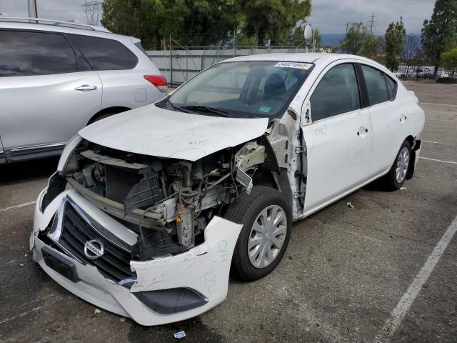 3N1CN7AP3HL866232 - 2017 NISSAN VERSA S WHITE photo 1