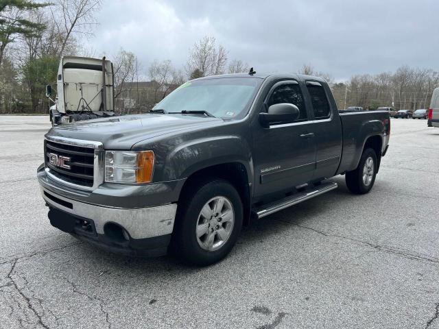 1GTR2WE36BZ410243 - 2011 GMC SIERRA K1500 SLT GRAY photo 2