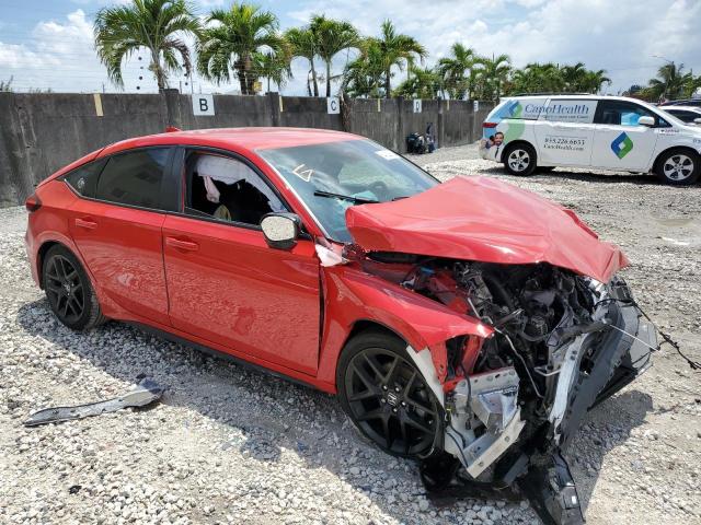 19XFL2H88NE021930 - 2022 HONDA CIVIC SPORT 红色 照片 4