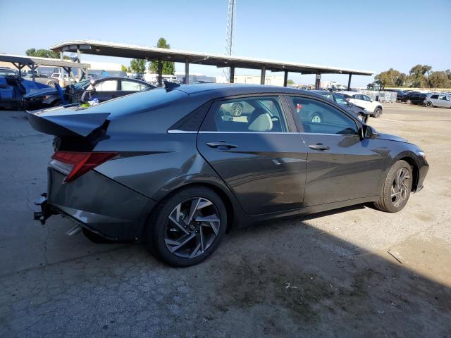 KMHLP4DG9RU733723 - 2024 HYUNDAI ELANTRA LIMITED GRAY photo 3