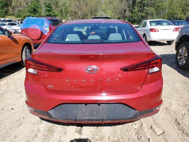 KMHD74LF8KU790269 - 2019 HYUNDAI ELANTRA SE RED photo 6