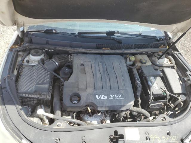 1G4GE5ED2BF243832 - 2011 BUICK LACROSSE CXS WHITE photo 11