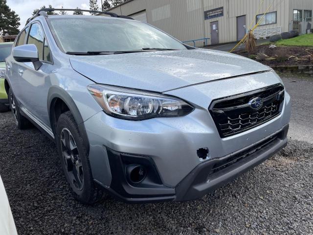 JF2GTABC0JH224392 - 2018 SUBARU CROSSTREK PREMIUM SILVER photo 1