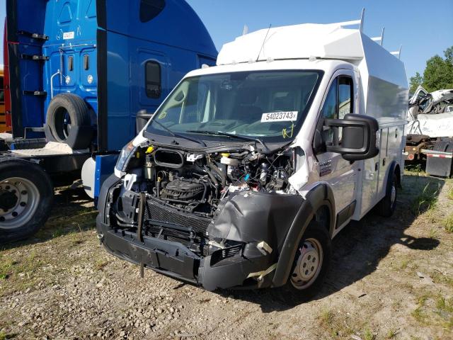 3C7WRVKG0ME528788 - 2021 RAM PROMASTER 3500 STANDARD Weiß Foto 1