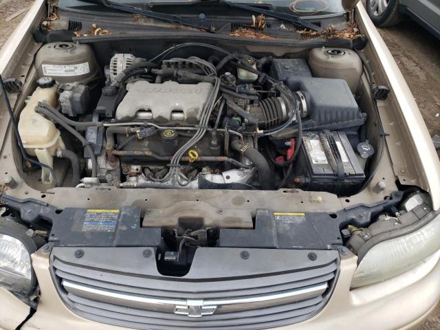1G1ND52JX2M561520 - 2002 CHEVROLET MALIBU 4D TAN photo 11