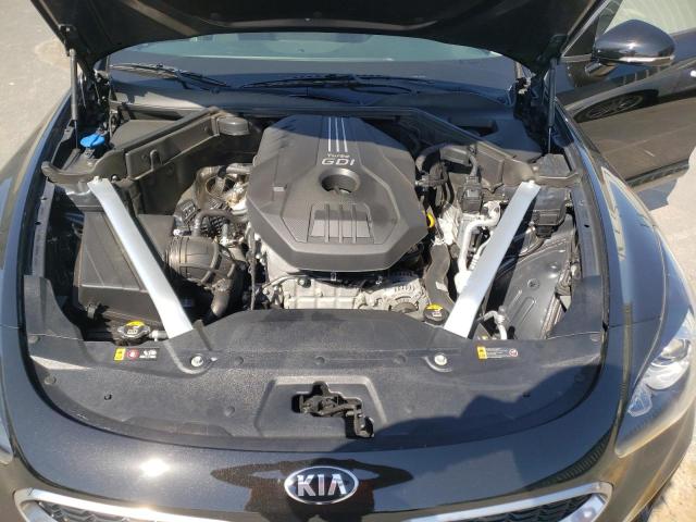 KNAE15LA6K6052900 - 2019 KIA STINGER BLACK photo 11