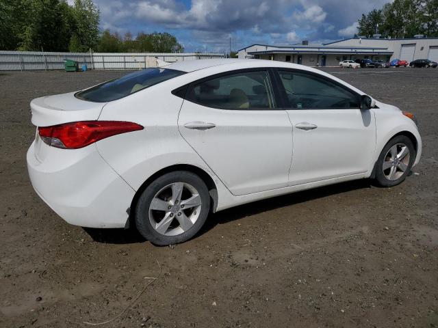 5NPDH4AEXDH288128 - 2013 HYUNDAI ELANTRA GLS WHITE photo 3