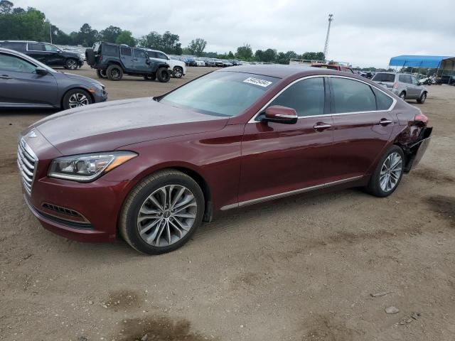 KMHGN4JE8GU129927 - 2016 HYUNDAI GENESIS 3.8L BURGUNDY photo 1