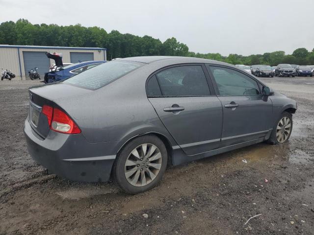 19XFA1F99AE064078 - 2010 HONDA CIVIC EXL GRAY photo 3