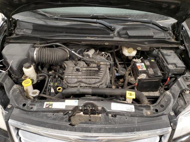 2C4RC1CG5DR649138 - 2013 CHRYSLER TOWN & COU TOURING L BLACK photo 12