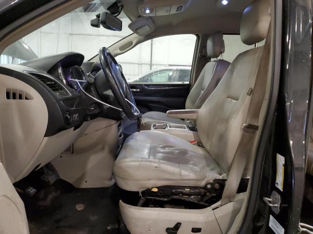 2C4RC1CG5DR649138 - 2013 CHRYSLER TOWN & COU TOURING L BLACK photo 7