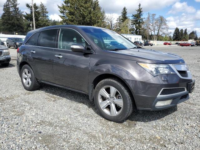 2HNYD2H67AH004498 - 2010 ACURA MDX TECHNOLOGY GRAY photo 4