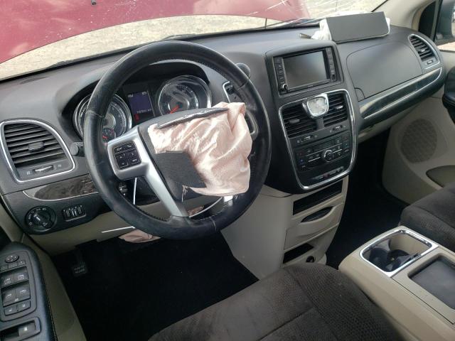 2C4RC1BG5ER148933 - 2014 CHRYSLER TOWN & COU TOURING 栗色 照片 8