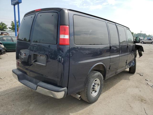 1GAZGMF72M1176443 - 2021 CHEVROLET EXPRESS G3 LT BLUE photo 3