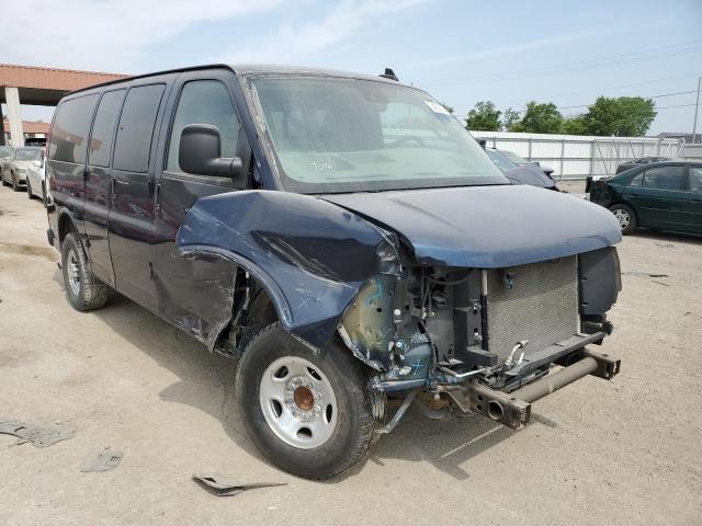 1GAZGMF72M1176443 - 2021 CHEVROLET EXPRESS G3 LT BLUE photo 4