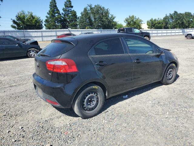 KNADM5A33E6359789 - 2014 KIA RIO LX BLACK photo 3