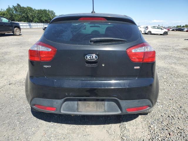 KNADM5A33E6359789 - 2014 KIA RIO LX BLACK photo 6