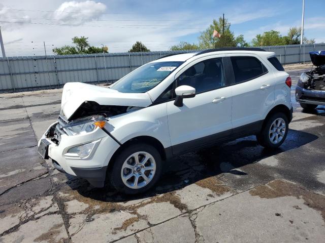 MAJ6S3GL7KC269156 - 2019 FORD ECOSPORT SE WHITE photo 1