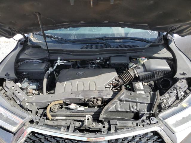 5J8YD7H77KL000940 - 2019 ACURA MDX SPORT HYBRID ADVANCE CHARCOAL photo 11