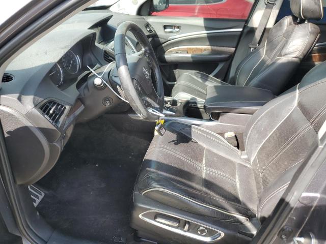 5J8YD7H77KL000940 - 2019 ACURA MDX SPORT HYBRID ADVANCE CHARCOAL photo 7