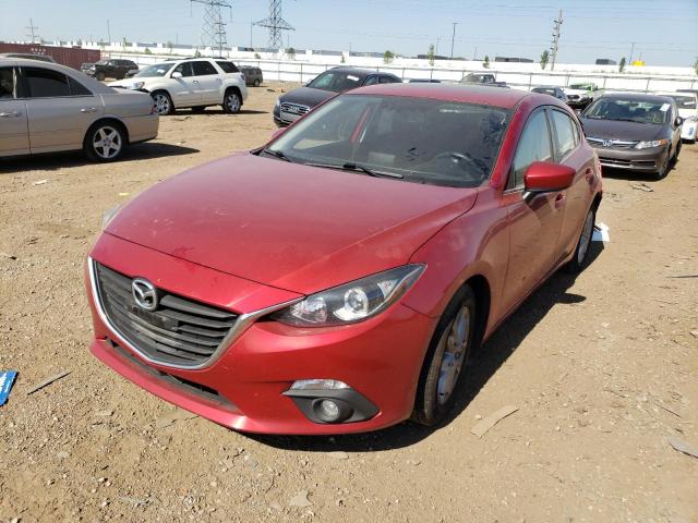 JM1BM1N75G1325529 - 2016 MAZDA 3 GRAND TOURING RED photo 1