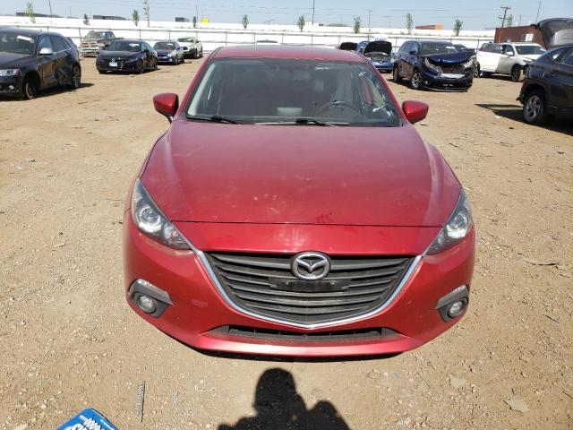 JM1BM1N75G1325529 - 2016 MAZDA 3 GRAND TOURING RED photo 5