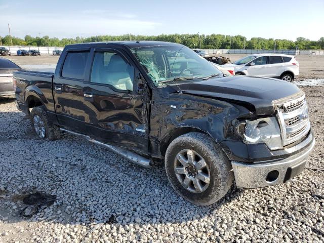 1FTFW1ET4EKE82310 - 2014 FORD F150 SUPERCREW BLACK photo 4