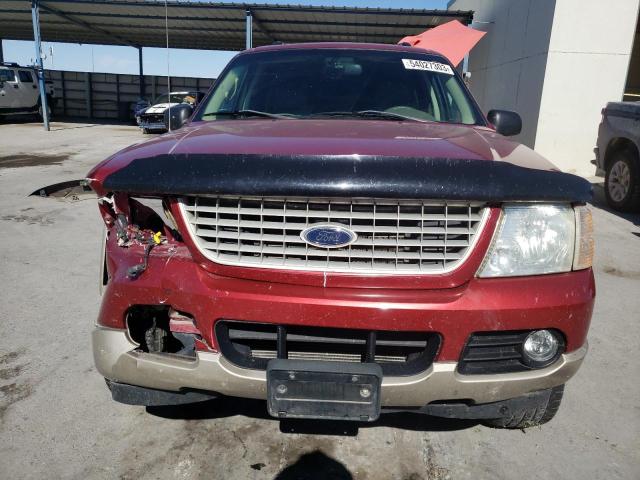 1FMDU74W45ZA47284 - 2005 FORD EXPLORER EDDIE BAUER MAROON photo 5