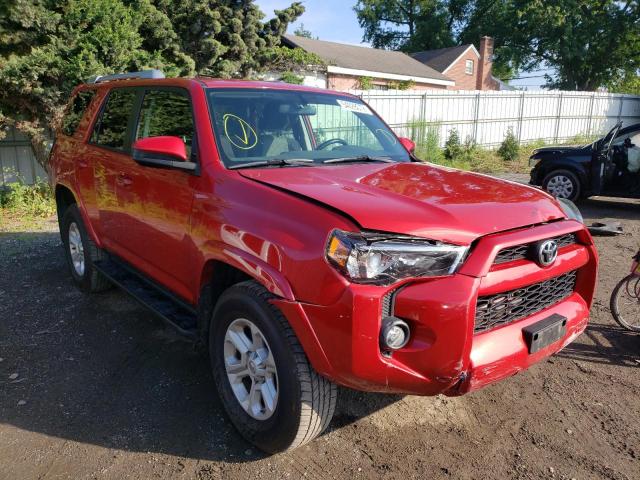 JTEBU5JR2G5327452 - 2016 TOYOTA 4RUNNER SR5/SR5 PREMIUM RED photo 1