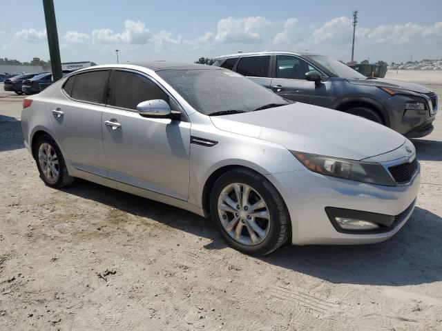 5XXGN4A73DG158422 - 2013 KIA OPTIMA EX SILVER photo 4