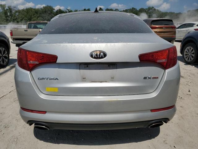 5XXGN4A73DG158422 - 2013 KIA OPTIMA EX SILVER photo 6