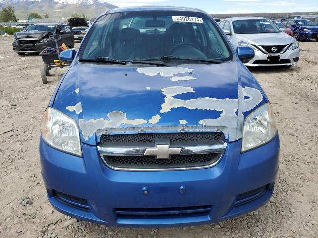 KL1TD56618B212889 - 2008 CHEVROLET AVEO BASE BLUE photo 5