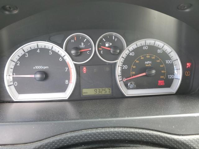 KL1TD56618B212889 - 2008 CHEVROLET AVEO BASE BLUE photo 9