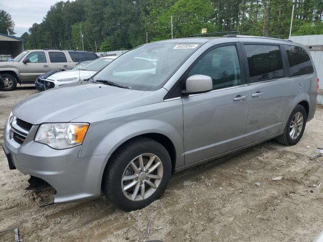 2C4RDGCG2KR607023 - 2019 DODGE GRAND CARA SXT GRAY photo 1