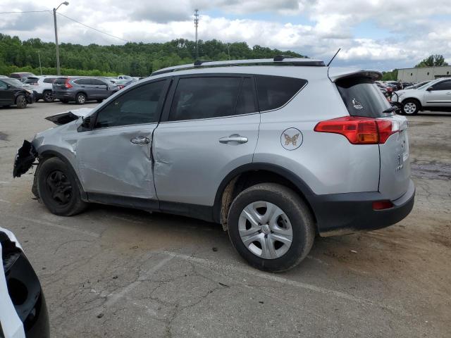 JTMZFREV2FD053296 - 2015 TOYOTA RAV4 LE SILVER photo 2