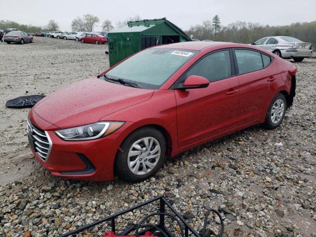 5NPD74LF8HH210512 - 2017 HYUNDAI ELANTRA SE RED photo 1