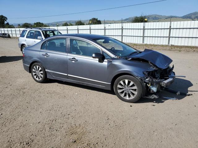 19XFA1F9XBE004165 - 2011 HONDA CIVIC EXL 灰色 照片 4