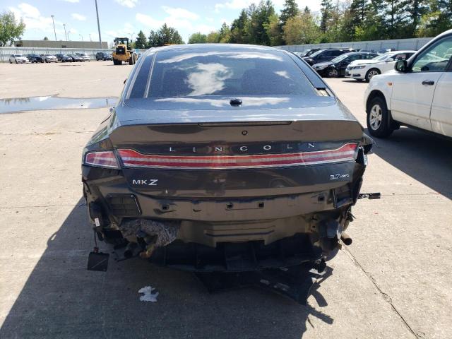 3LN6L2JKXFR605810 - 2015 LINCOLN MKZ GRAY photo 6