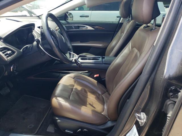 3LN6L2JKXFR605810 - 2015 LINCOLN MKZ GRAY photo 7