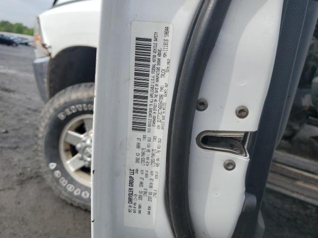 3D7TT2CTXBG547996 - 2011 DODGE RAM 2500 WHITE photo 12