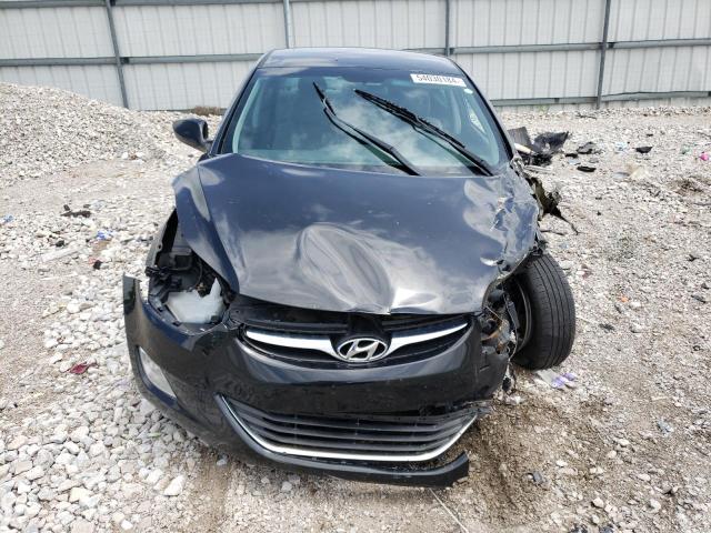 5NPDH4AE2DH431010 - 2013 HYUNDAI ELANTRA GLS BLACK photo 5