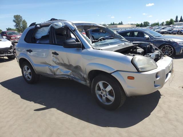 KM8JM12B25U076246 - 2005 HYUNDAI TUCSON GL SILVER photo 4