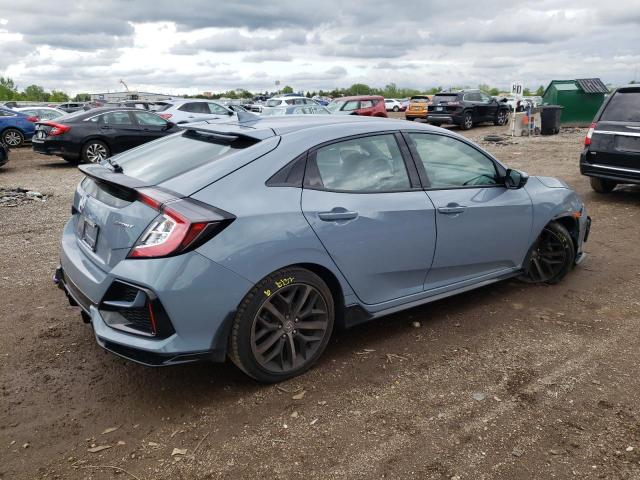 SHHFK7H4XMU230249 - 2021 HONDA CIVIC SPORT GRAY photo 3